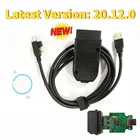 Сканер диагностический Hex vag ottff 20,12 com vcds kgwl 21,3, новейший интерфейс Obd2, английский, польский, немецкий, французский, испанский