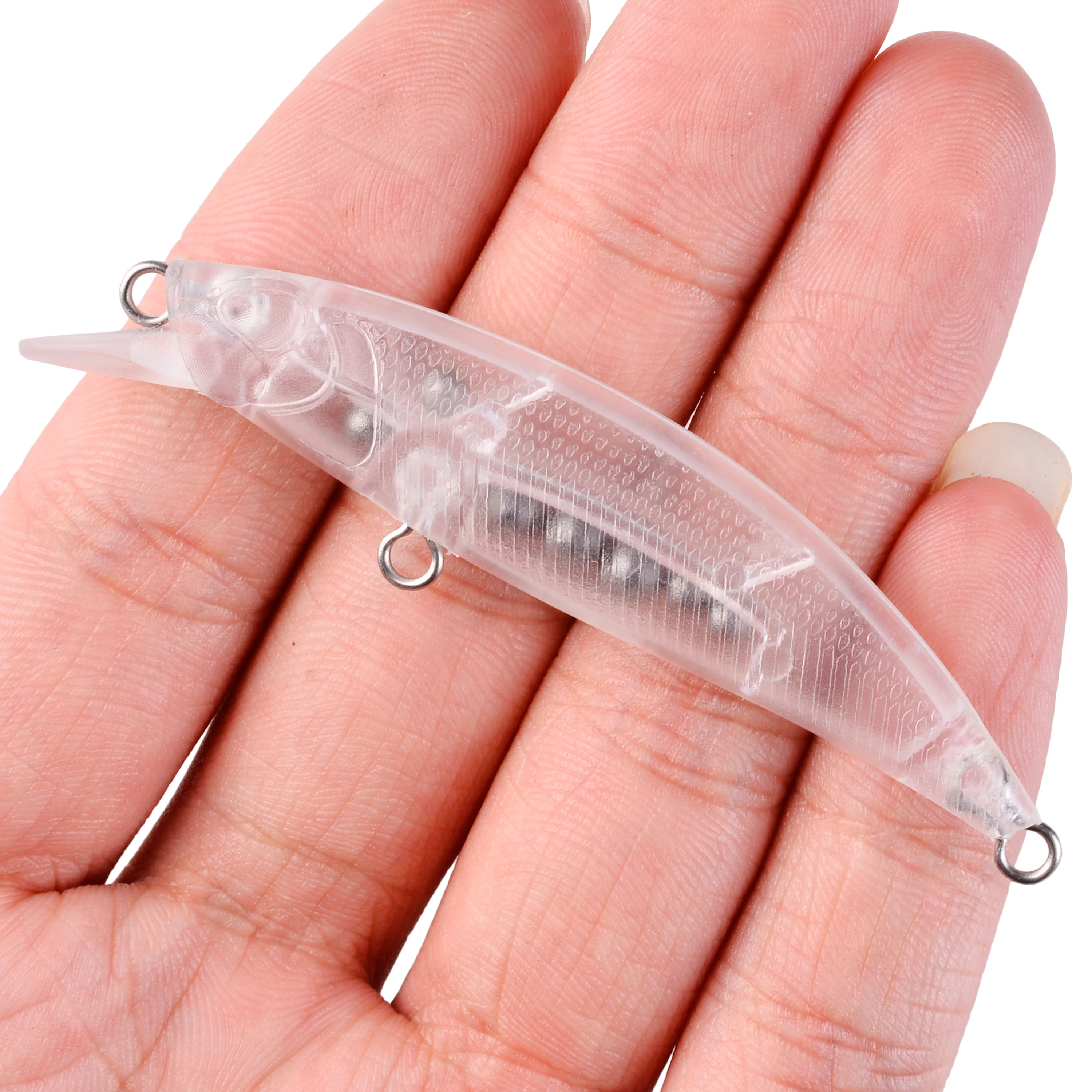 20 шт. Неокрашенный плавающие рыболовные приманки жесткая искусственная приманка