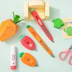 Мини-нож для фруктов, портативный, для рукоделия, упаковочная коробка, бумажный конверт, резак многофункциональный нож, открывалка для писем, товары для творчества