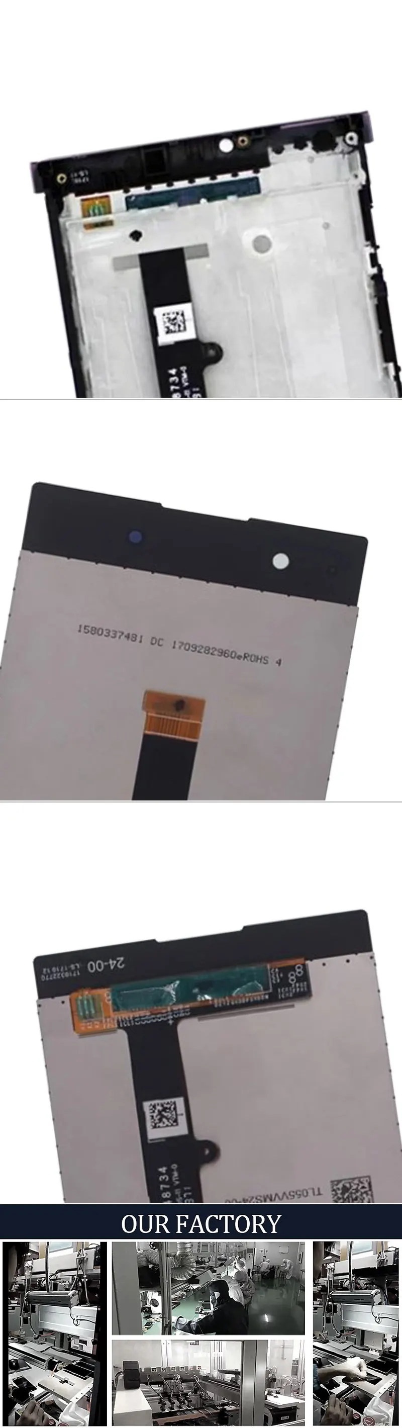 5," для sony Xperia XA1 Plus lcd G3412 G3416 G3426 G3412 G3421 Дисплей lcd сенсорный экран дигитайзер с рамкой запчасти в сборе
