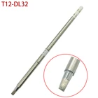 T12-DL32 электронные инструменты Soldeing железные наконечники 220 в 70 Вт для T12 FX951 паяльник ручка паяльная станция сварочные инструменты