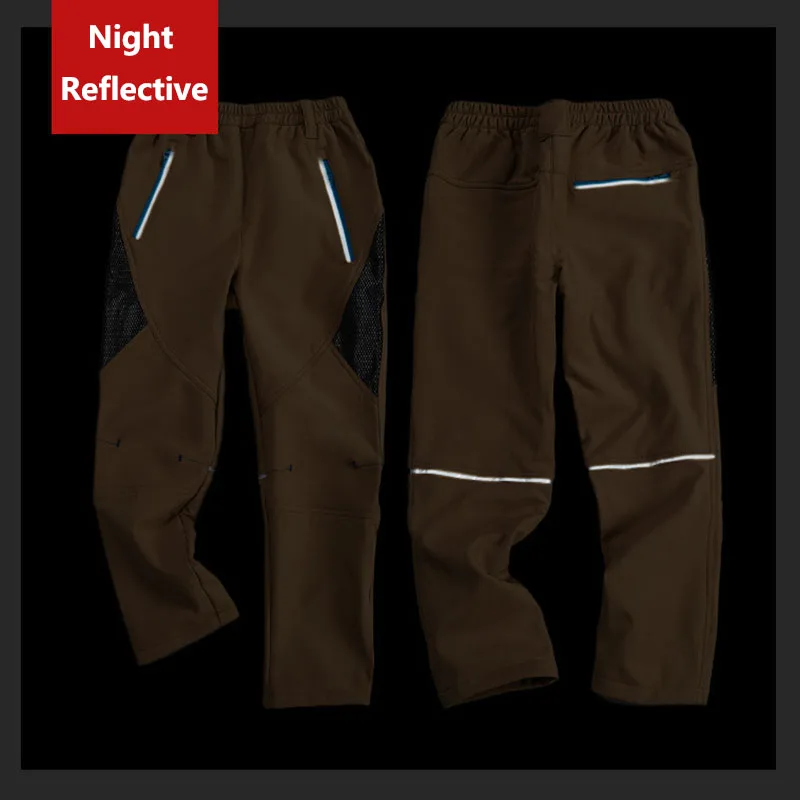 Детские Зимние флисовые спортивные брюки Windprood водонепроницаемые устойчивые к