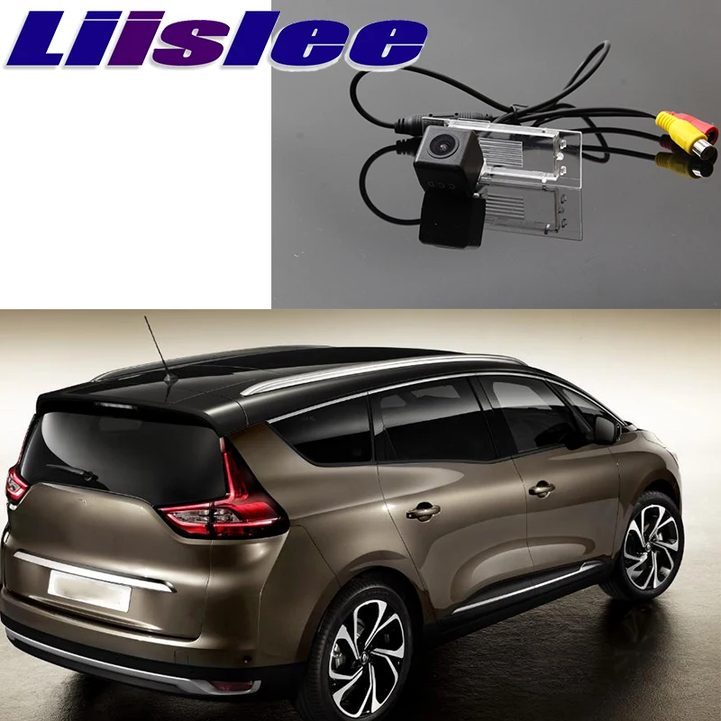 Liislee для Renault Scenic IV 4 2016 ~ 2020 Автомобильная камера заднего вида с высокой