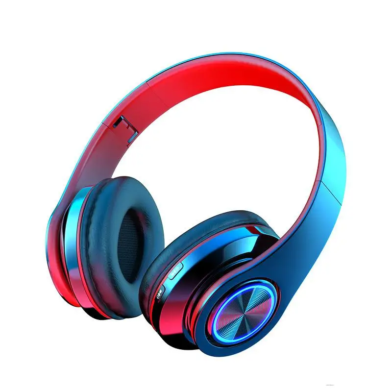

B39 Wireless Luminous Headset Foldable Bluetooth HiFi Sound Quality Headphone With Colorful Lights