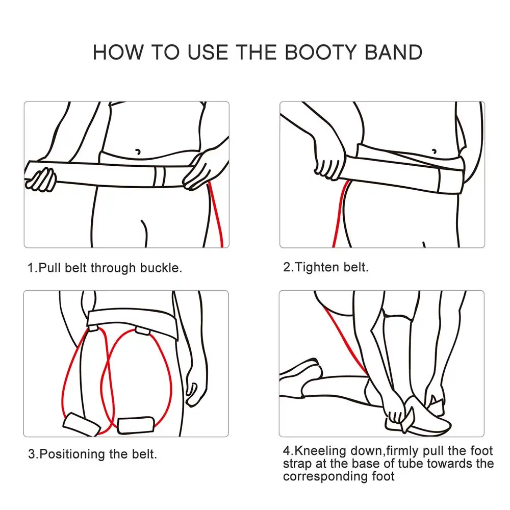 

New Resistance Belts Leg Stretcher Natural Latex Elastic Band Stovepipe Training Yoga Tension Band Fitness Bounce Trainer Rope