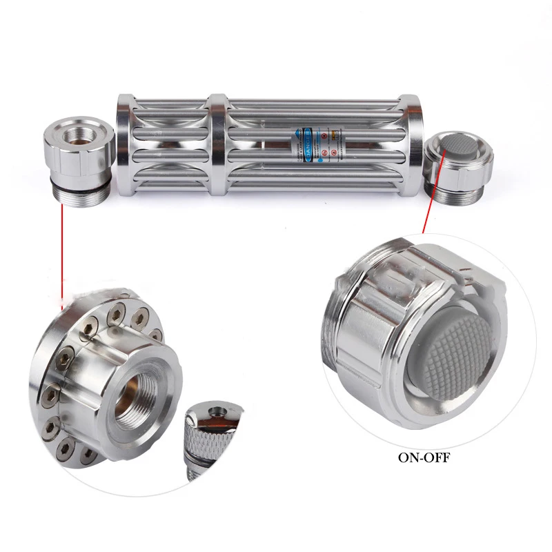 Высокая мощность 5000000 м синие лазерные указки 450нм лазер флэш-светильник горящая