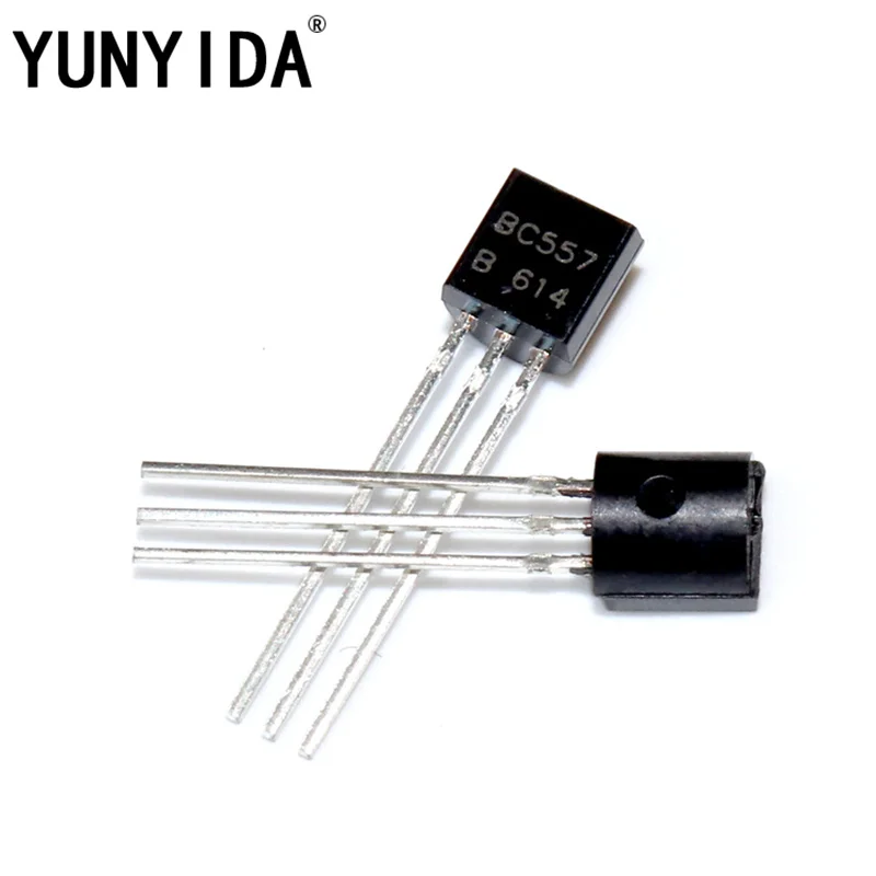 

100 шт., BC557 TO-92, новые и оригинальные