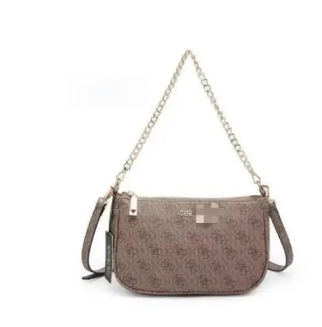 

NEW Women's Bag Slung Luxury Portable European and American Fashion New Chain Underarm Bag Single Shoulder Solid Color Bag