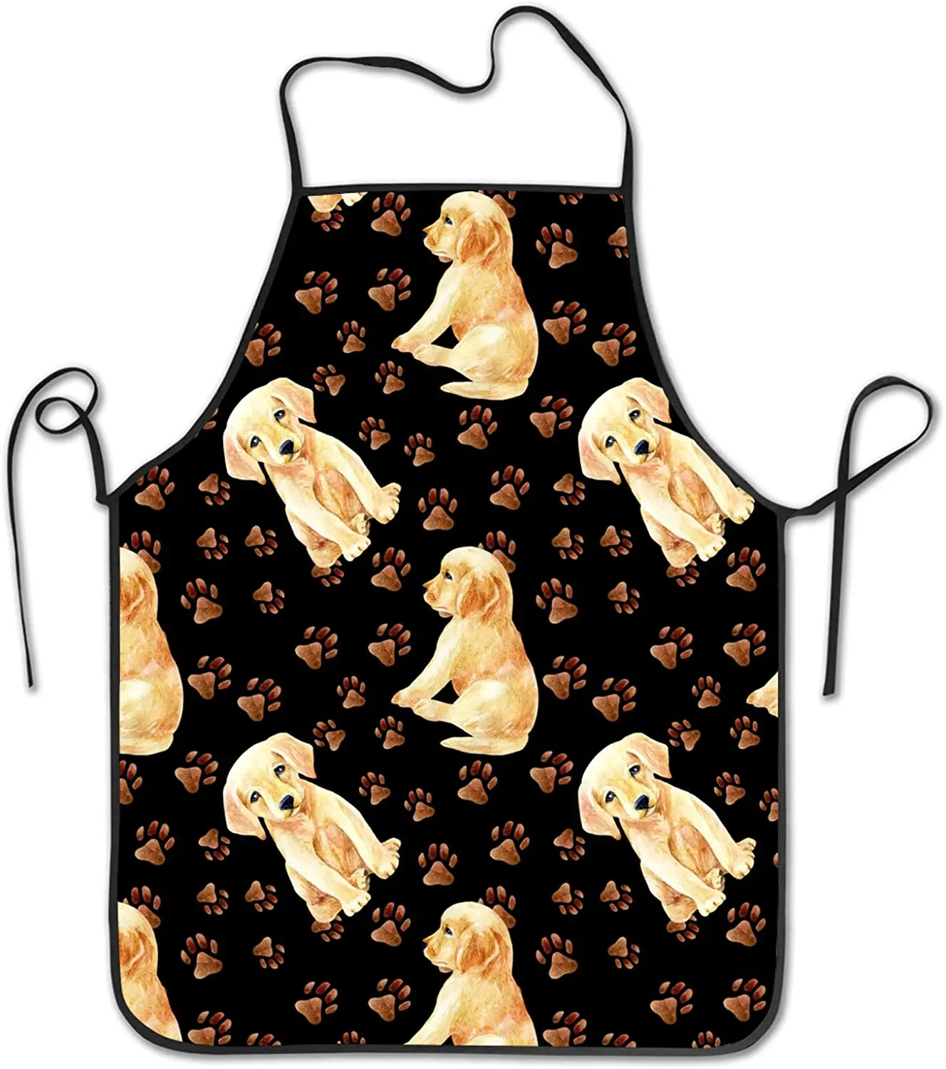 

Милый лапка лапки Лабрадора, фартук для кухни, шеф-повара, для женщин, мужчин, для взрослых, живопись, барбекю, гриль, вечерние