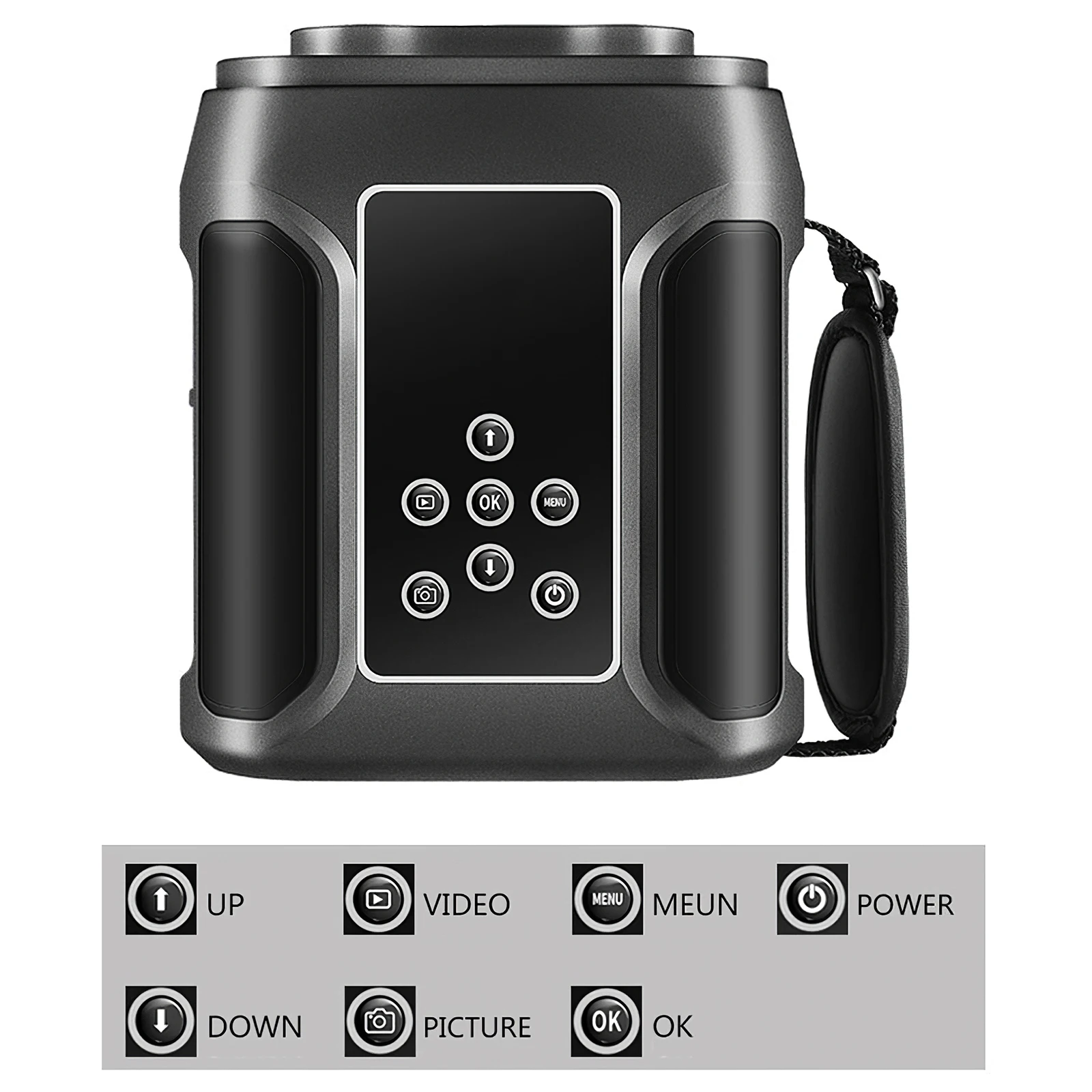 

Бинокль ZIYOUHU цифровой с функцией ночного видения и видеозаписью, HD инфракрасный бинокль для охоты, телескоп с дневным и ночным видением