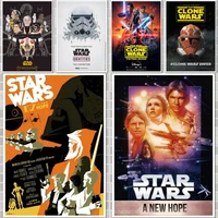 star wars the bad batch movie poster krafe paper art retro home decor wall stickers for kid room