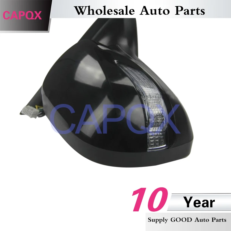 CAPQX 9 wire для Subaru Forester 2011 2012 внешнее зеркало заднего вида с электрическим складным