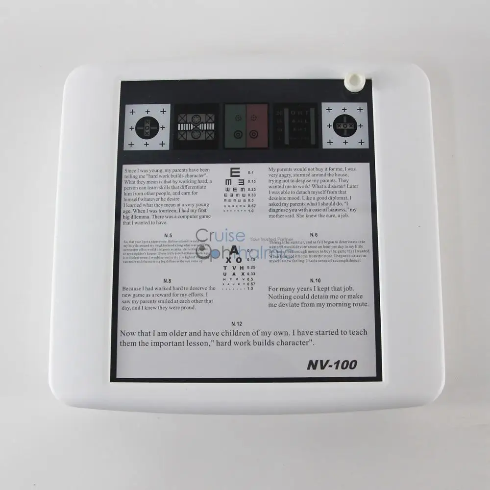 Прибор для проверки приближения к зрению с дистанционным управлением NV 100