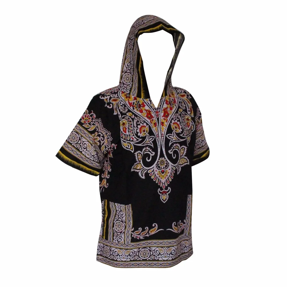 

turkey Mens Hoodie Hipster African Dashiki Fashion Loose Traditional clothing