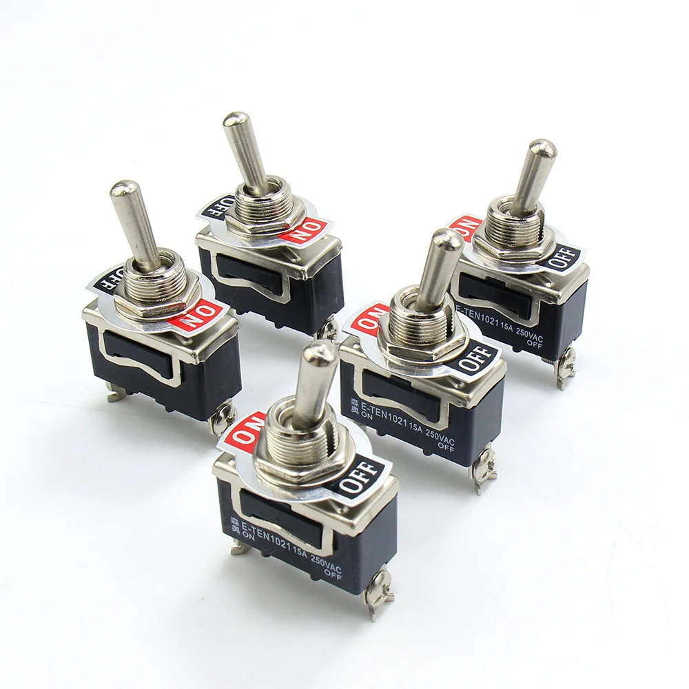 5 шт. 15 А 250 В переменного тока сверхмощный автомобильный лодочный тумблер