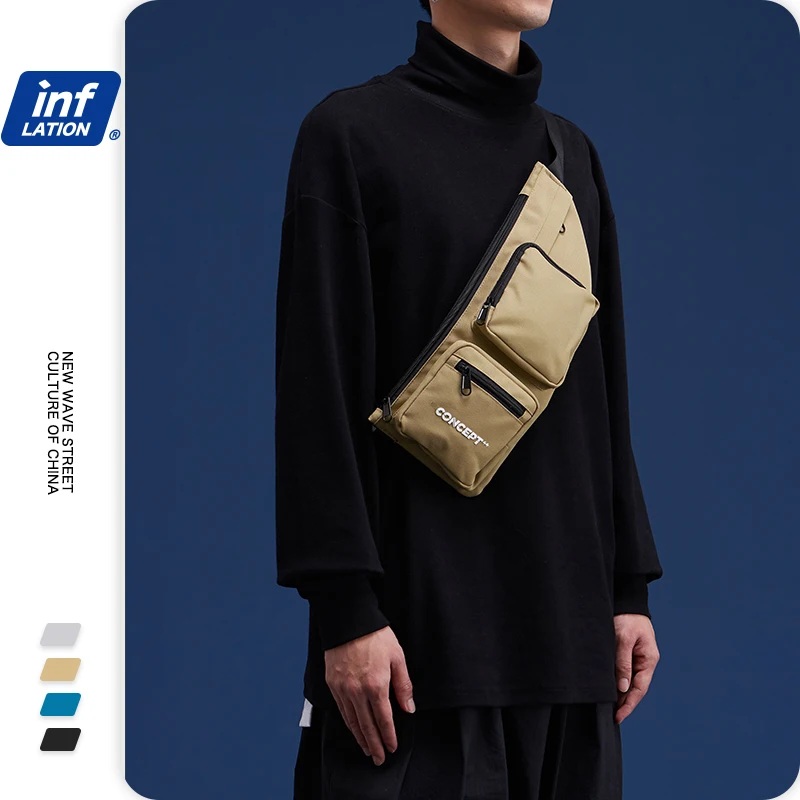 Надувная модная уличная сумка на плечо для мальчиков и девочек мессенджеры