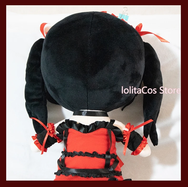 

Anime DATE A LIVE Yoshino Tokisaki Kurumi Cosplay Cute Plush Dolls Pillow Cartoon Toy Bag Pendant Keychain Birthday Xmas Gift