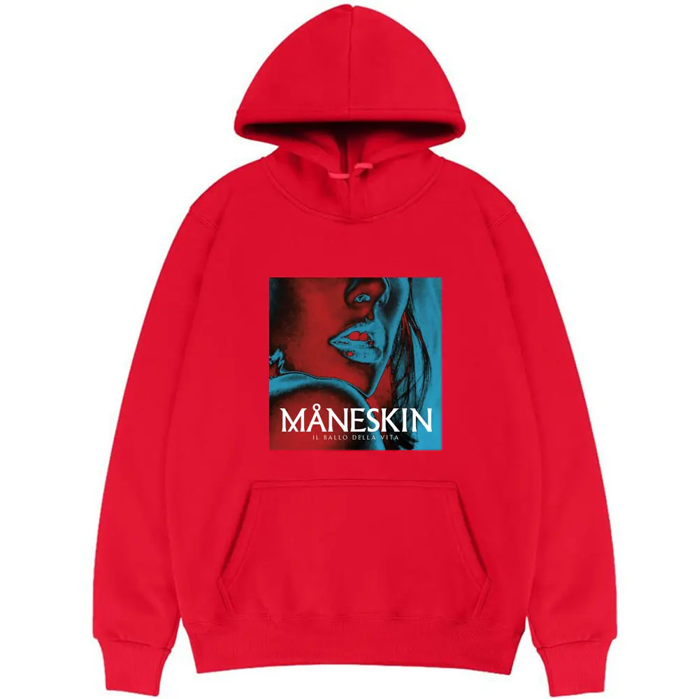 

Maneskin Streetwear Men's Fashion Hoody Sweatshirt Personality Branded Men Clothing Oversized Hoodie Women Loose Hooded Pullover