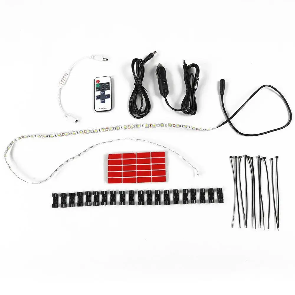 

LED Rear Tailgate Glass Gate Hatch Dome Light Bar For Jeep Wrangler JL JK