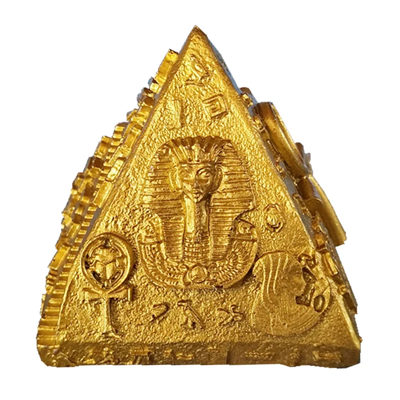 Египетские пирамиды модель современного стиля полимерные миниатюрные фигурки