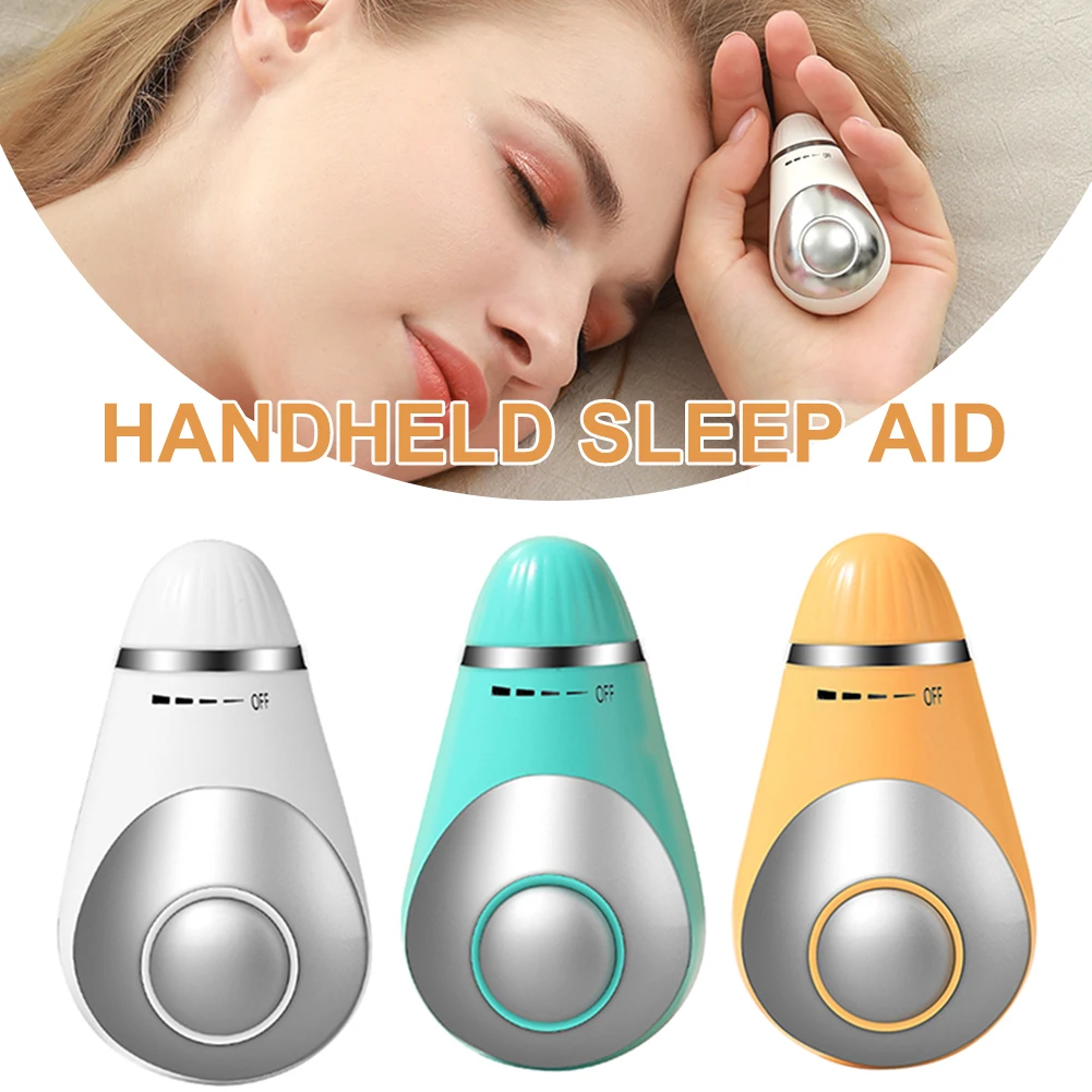 

3 Colors Microcurrent Sleep Aid Usb Rechargeable Holding 500mah Instrument Help Sleep Massage Relax Charging Anytime Anywhere