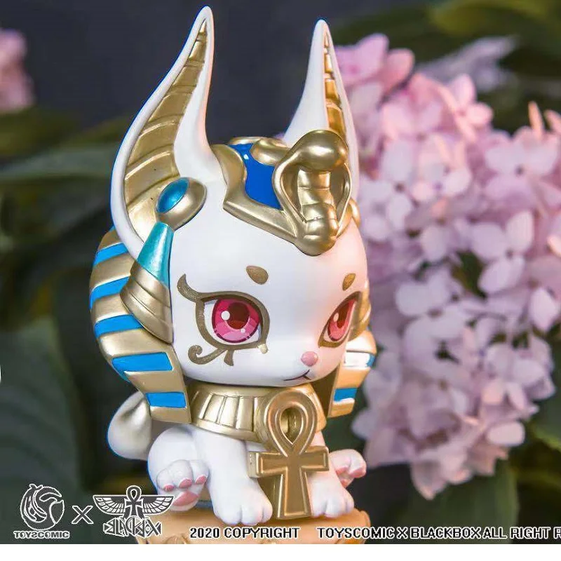 

2021 new cute desk accessories youth Egyptian god in Kindergarten series kawaii blind box gifts desk decor AARU GARDEN blind box