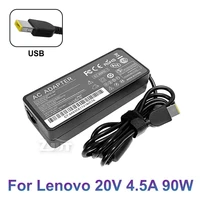 20v 4 5a 90w usb pin ac power adapter laptop charger for lenovo thinkpad t440 z510 g510 e431 g405s g500s g505 g505s g510 g700