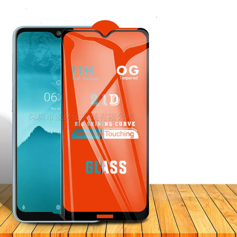 21D полное покрытие сотового телефона закаленное стекло экрана протектор для NOKIA 8