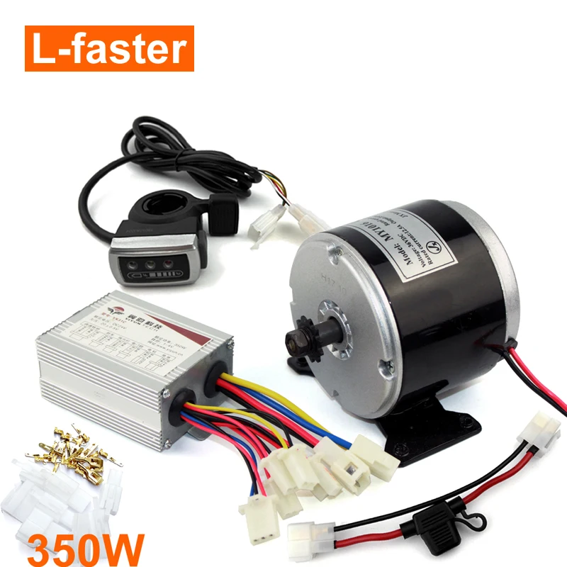 36V 350W Electric Drifting Tricycle Motor Replacement With Controller And 106DX Trigger Accelerator Has Voltage Indicator Lights | Спорт и