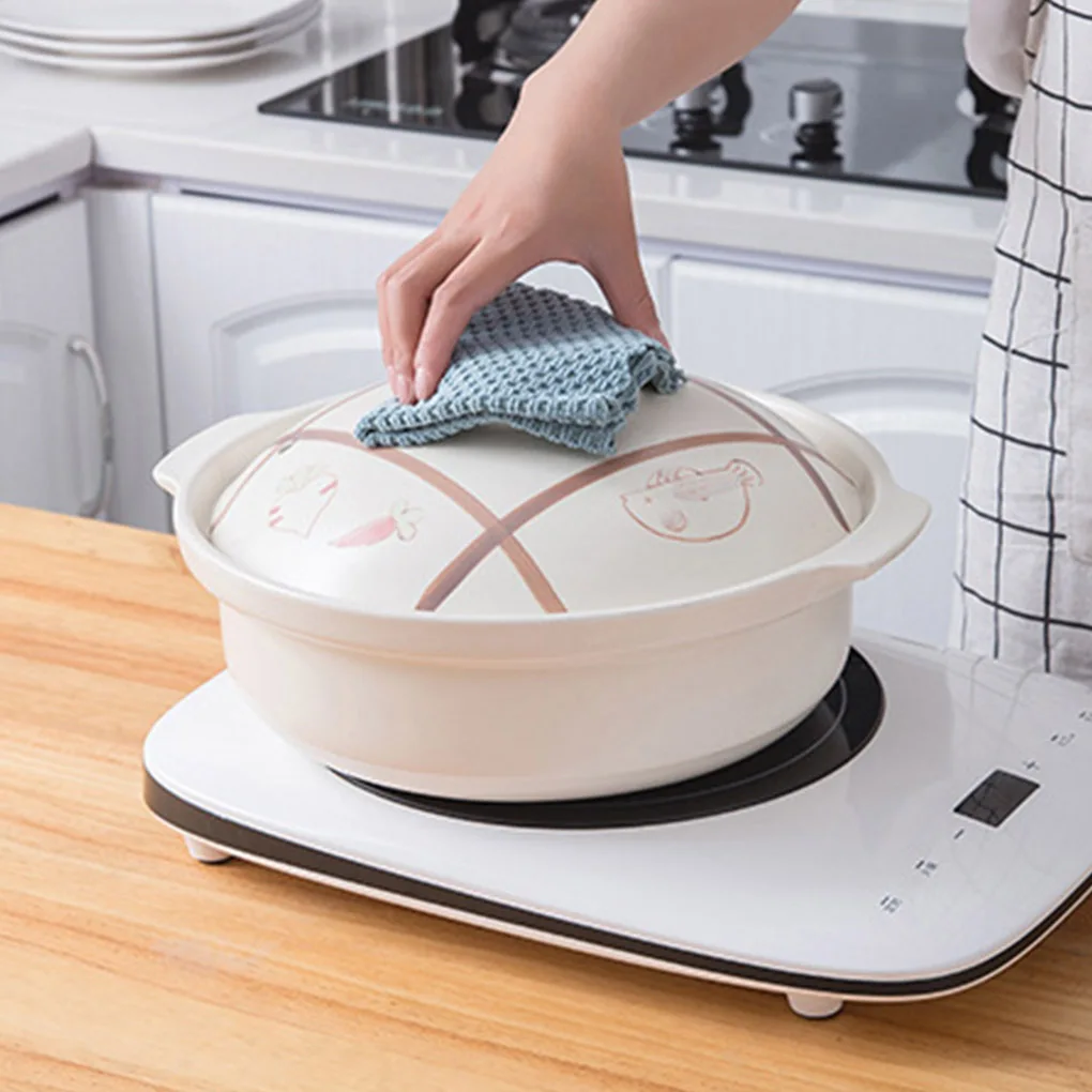 Hot! 1PC/5PCS Anti-grease Wiping Rags Kitchen Super Absorbent Microfiber Cleaning Cloth Home Washing Dish Towel | Дом и сад