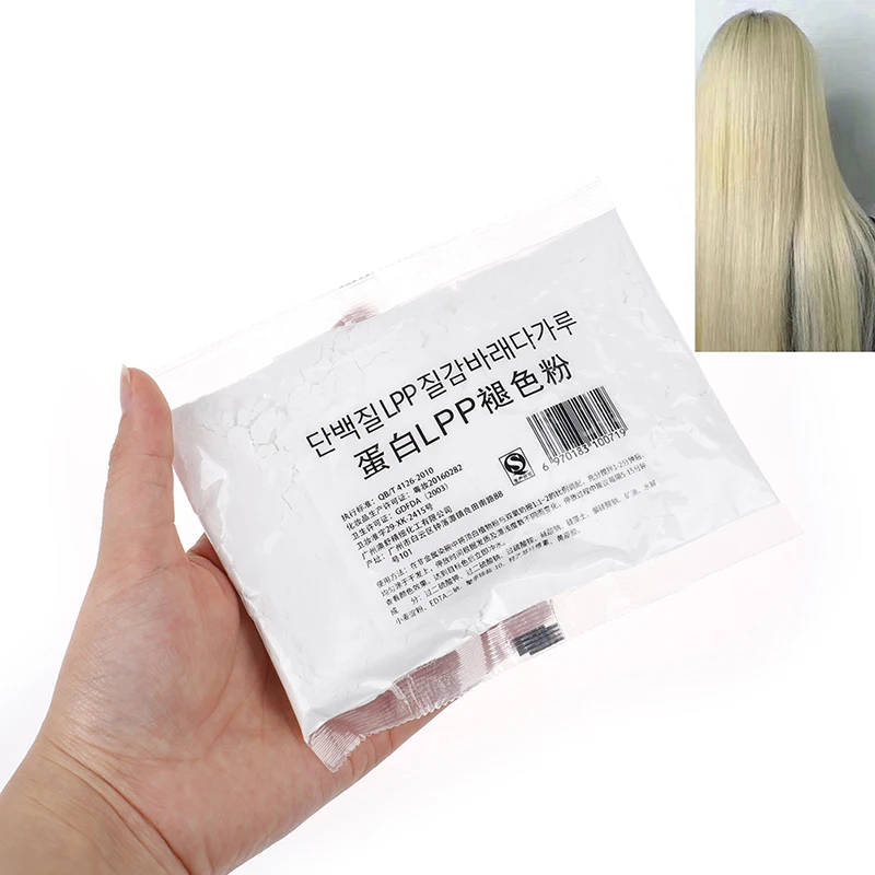 

100g Korean Raw Material LPP Protein Fading Powder Cream Bleaching Hair Hair Bleaching Powder Whitening Agent Hair Dye Lightener