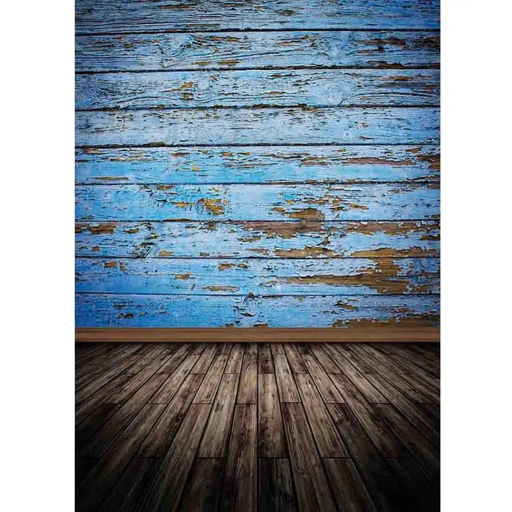 

SHENGYONGBAO Art Fabric Custom Photography Prop Wood Planks theme Photo Studio Background YN-2014589