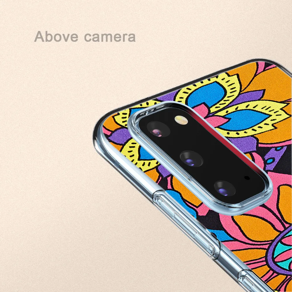 

ciciber sunflower Case for Samsung Galaxy A51 S20 A71 A50 A70 S10 S10e S9 S8 S7 A40 A30 NOTE 20 10 9 8 Ultra Plus Lite Silicone