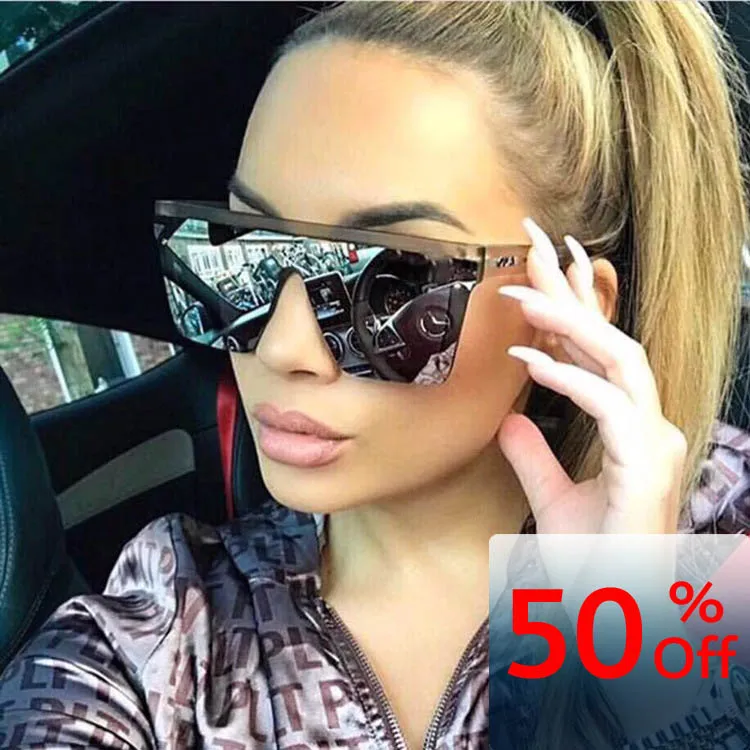Солнцезащитные очки в стиле ретро для мужчин и женщин модные солнечные большой