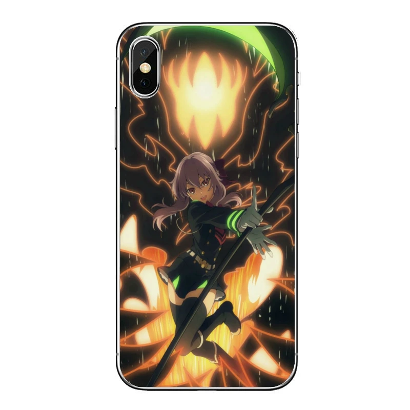 Чехол с аниме Hiiragi Shinoa Seraph of the end для Xiaomi Mi 11 Note 10 10T 9 9T 8 Pro A2 Lite A3 A1 Poco F1 F2 M3 X3 NFC |