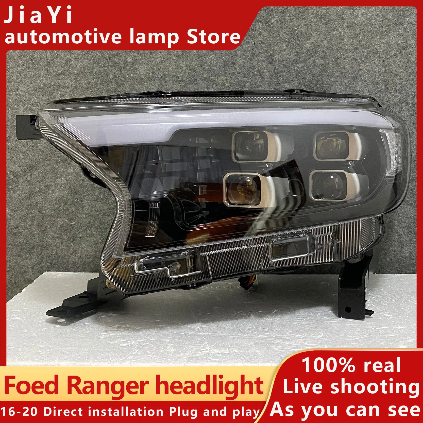 Автомобильная фара Vland в сборе для Ford Ranger 2015 2016 2017 2018 2019 2020 T6 T7 светодиодный