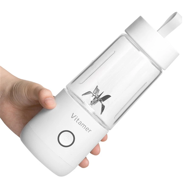 

65W 350ml USB Automatic Fruit Juicer Portable DIY Electric Juicing Cup Outdoor Food Processing High-speed Beverage Machine