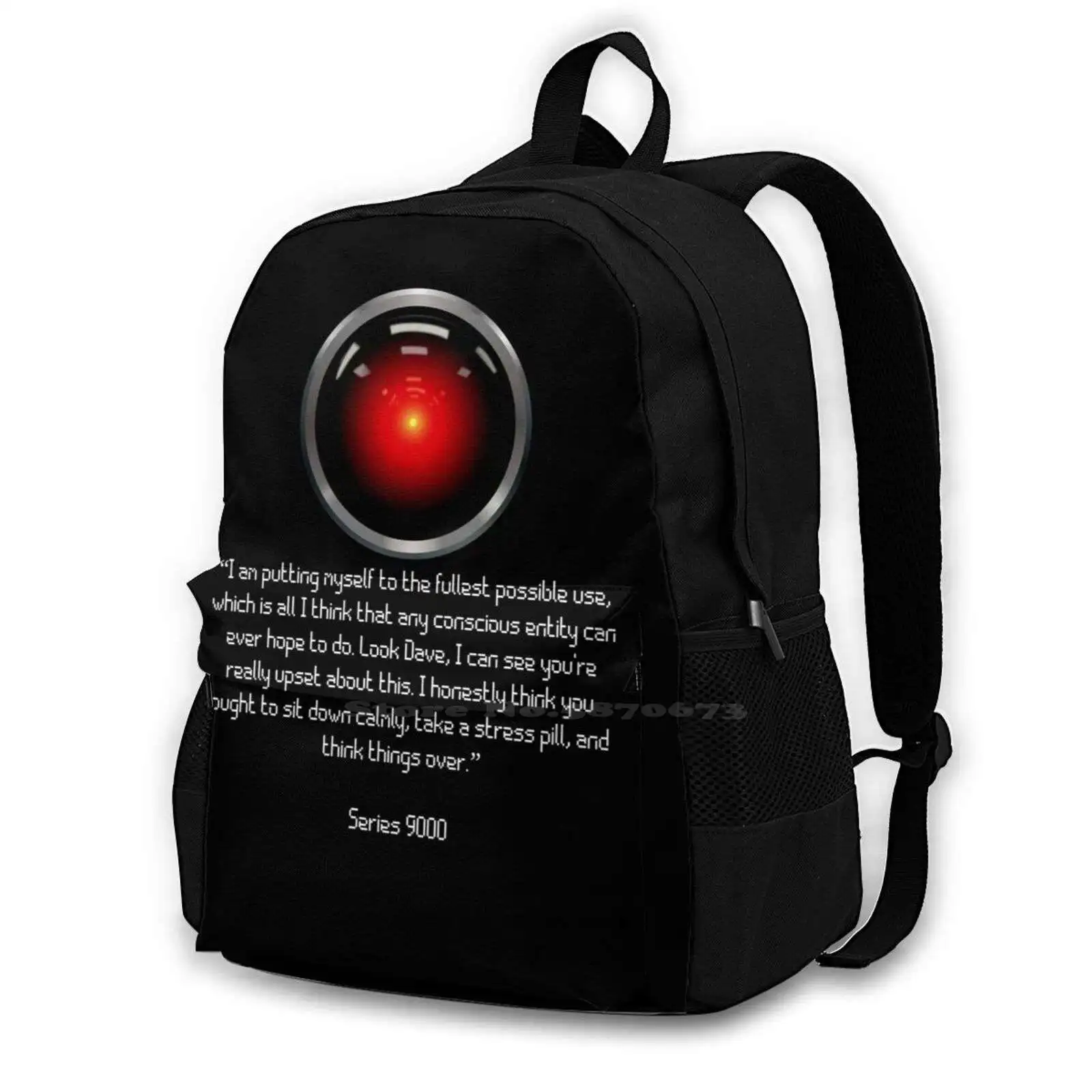 

Hal 9000 Take A Stress Pill. Women Men Teens Laptop Travel School Bags Hal9000 Stress Pill 2001 Space