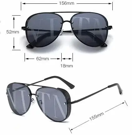 

Valentino Retro Original Brand Designer classic Sunglasses UV Protection For Men/Women prescription Sun Glasses VT1763