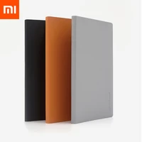 2pcslot youpin mijia kaco green noble paper notebook pu cover slot book for office travel gift luxury written paper diary book