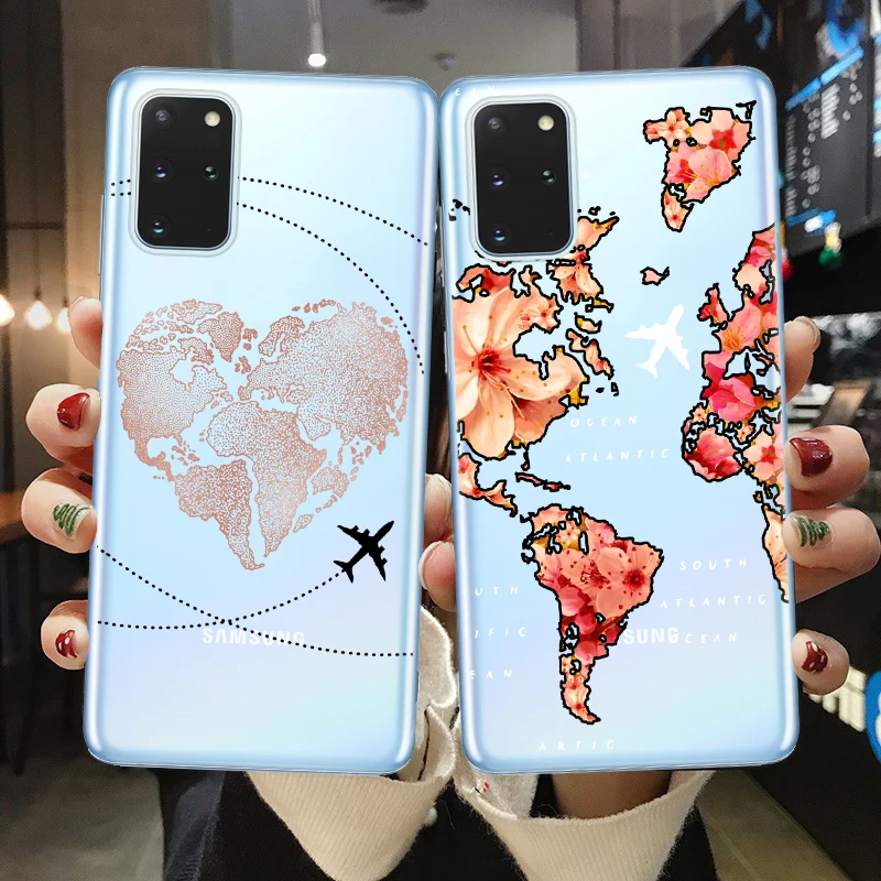 Прозрачный мягкий чехол для телефона Samsung S20 Ultra S10 S9 S8 Plus S10e S7 Edge|Бамперы| |