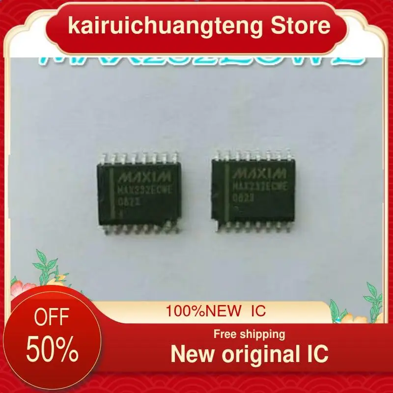 

(1 шт.) MAX232 MAX232ECWE MAX232ECWE + T SOP-16 новый оригинальный IC