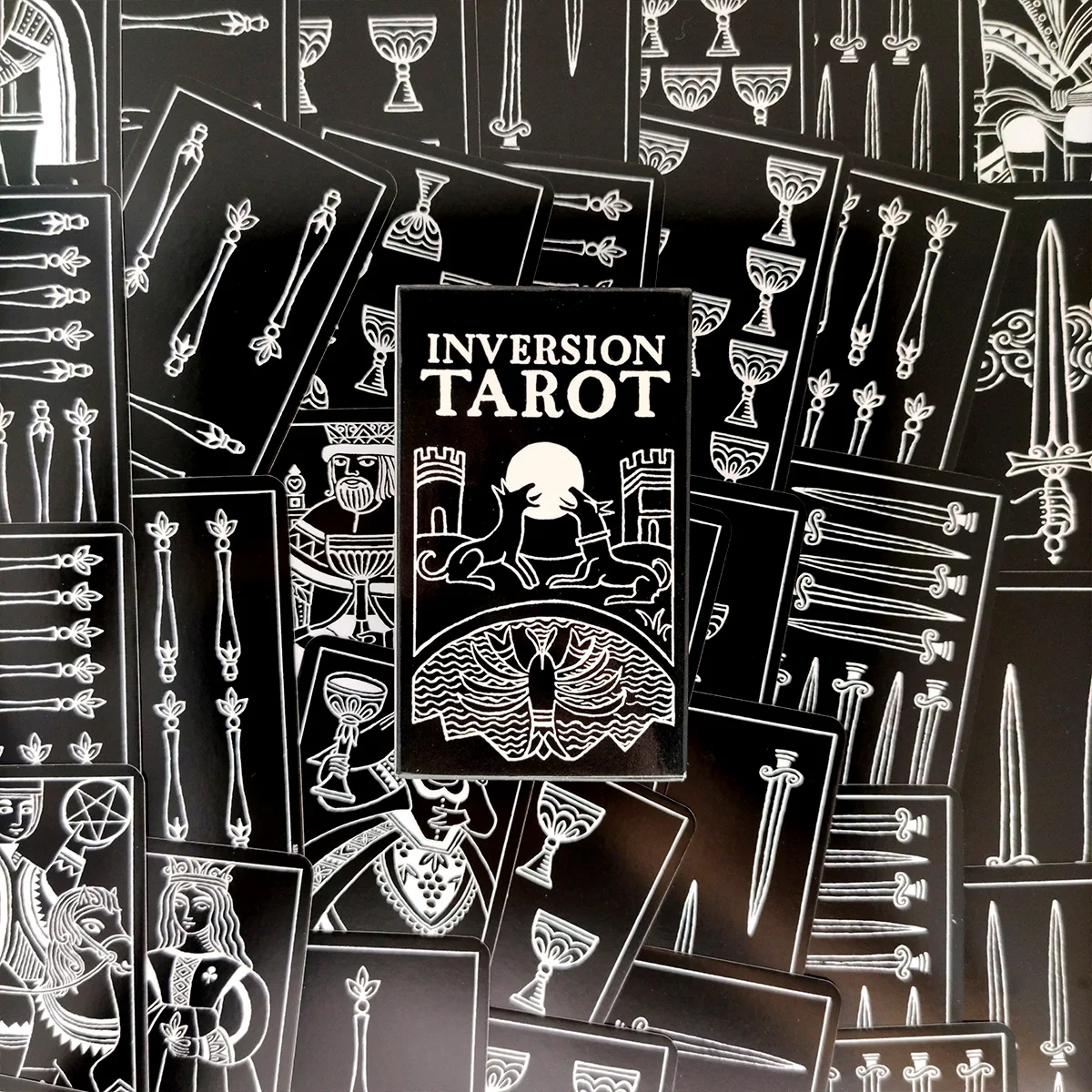 2021 New Inversion Tarot Cards And PDF Guidance Divination Deck Entertainment Parties Board Game Support Drop Shipping 78Pcs/Box | Спорт и