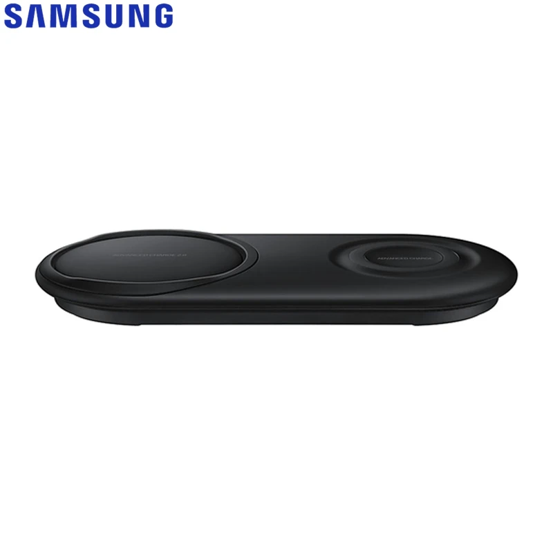 Оригинальное Беспроводное зарядное устройство samsung duo pad EP-P5200 для Galay S10e S10E SM-G97000 S10 S10 X S10+ S10 Plus gear S4 iPhone Xs Max