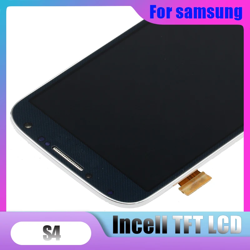 Для Samsung S4 I9505 LCD I9500 i9505 для i337 i9515 i959 ЖК экран с сенсорным дигитайзером в сборе 100%