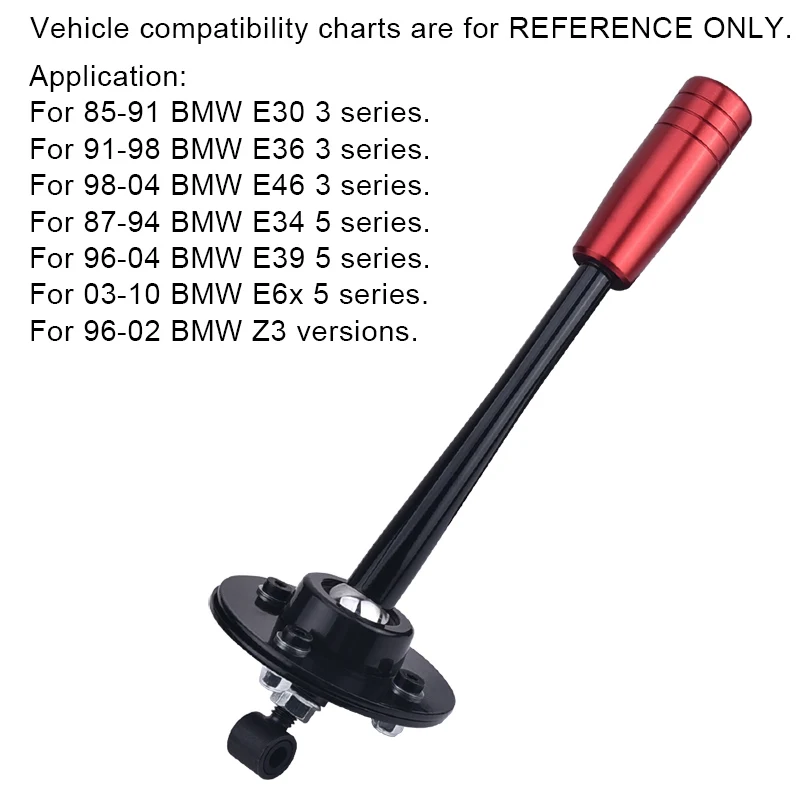 SPEEDWOW короткий рычаг переключения передач из алюминиевого сплава для BMW E30 E36 E46 3