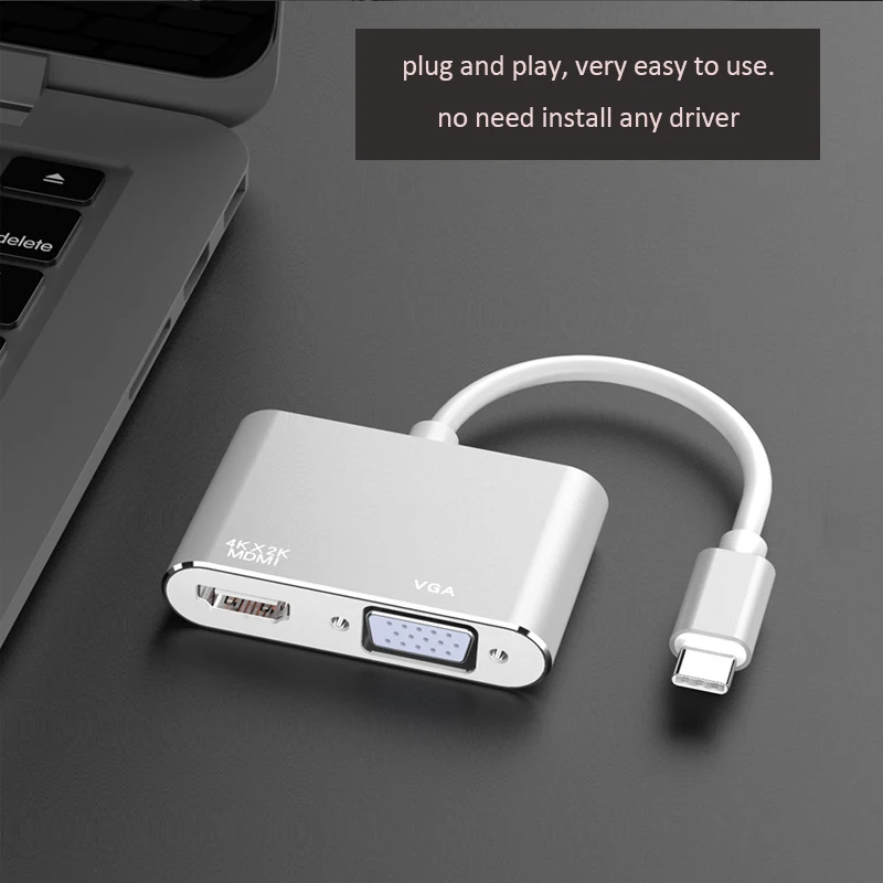 

Docking station,type-c hub c USB changed converted to HDMI VGA for computer monitor display exchange laptops type-c phones