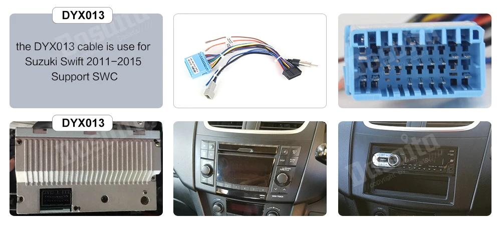 Dasaita " Автомобильный Multimidia Android 9,0 для Suzuki Swift 2011 2012 2013 Bluetooth 1080p видео стерео автомобиля MAX6