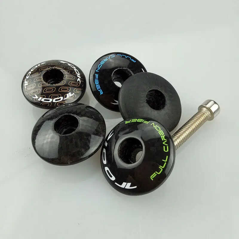 Штырь для гарнитуры шел 3K верхняя крышка из углеродного волокна T800 горного и