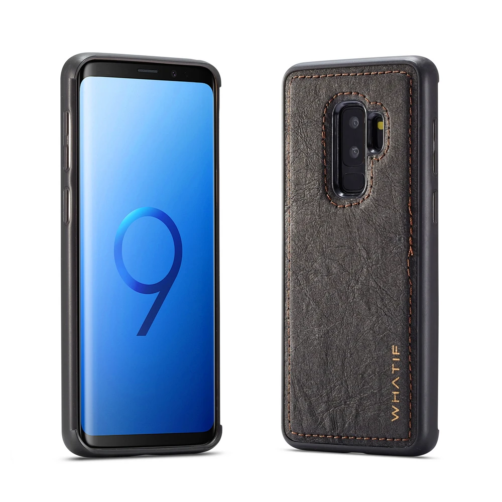 For Samsung Galaxy S10 S9 S8 Plus S7 Edge S10e Note 9 8 Case Kraft Paper Phone Back TPU + PC Hybrid Cover Protective Shell |